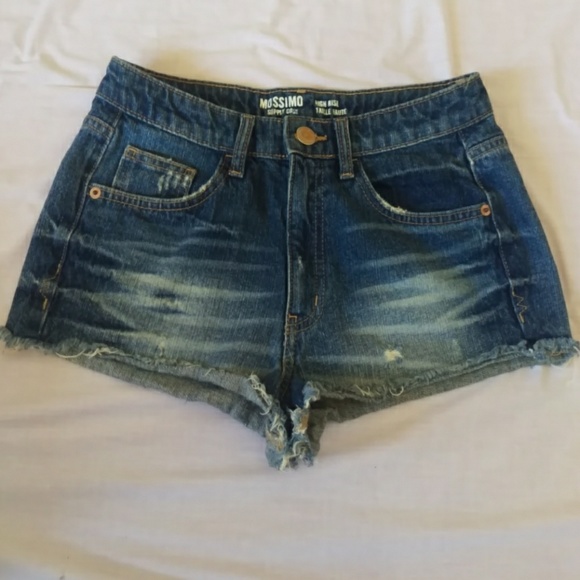 Mossimo Supply Co. Pants - Mossimo distressed high rise cutoff shorts